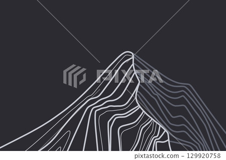 topographic map contour line surface black wallpaper 129920758