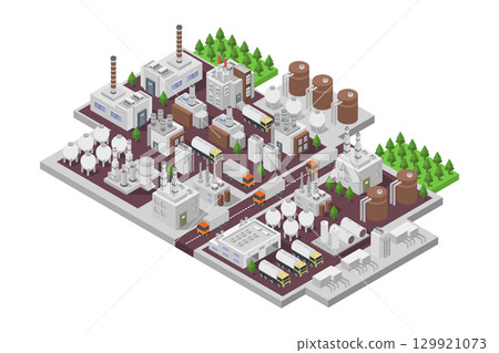 Isometric Industry 129921073