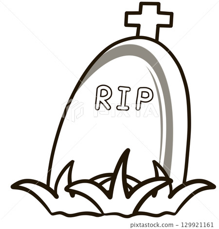 halloween, cartoon, hand-drawn 129921161
