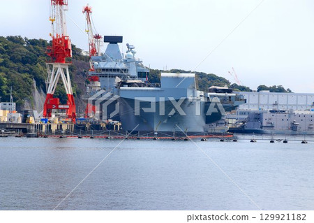 The British aircraft carrier "Prince of Wales" will be deployed to the Indo-Pacific region to demonstrate its deterrent power in maintaining peace. 129921182