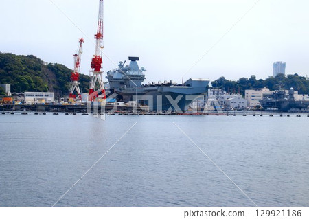 The British aircraft carrier "Prince of Wales" will be deployed to the Indo-Pacific region to demonstrate its deterrent power in maintaining peace. 129921186