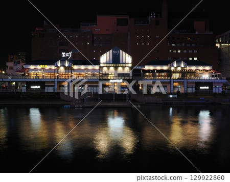 漂浮在水邊的光之穹頂 紫川河畔夜景Ⅱ 漂浮在水邊的光之穹頂 紫川河畔夜景Ⅱ 129922860