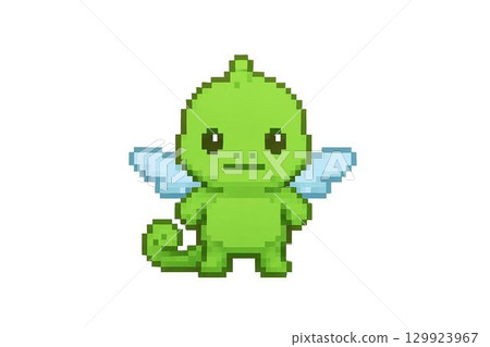 RPG-style chameleon icon RPG-style chameleon icon 129923967