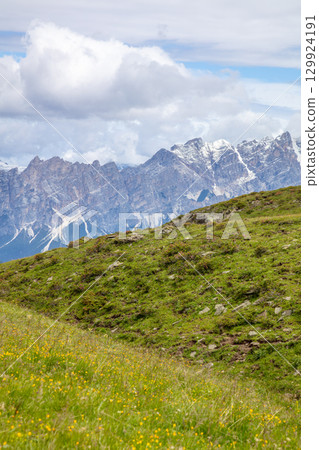 Green Hills and Rocky Mountains 129924191