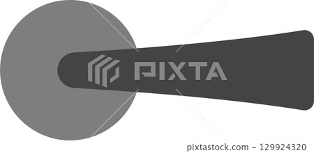 An illustration of a simple light switch with toggle in the off position, in greyscale. An illustration of a simple light switch with toggle in the off position, in greyscale. 129924320