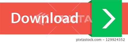 A coral-colored download button with white text and a green right-pointing arrow icon. 129924352