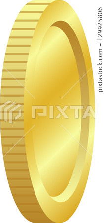 Single golden coin with edge details, symbolising value, savings, or a financial asset. Single golden coin with edge details, symbolising value, savings, or a financial asset. 129925806