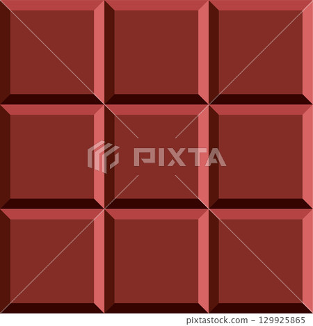 Detailed close-up of textured red squares arranged in a 3x3 grid, forming a geometric pattern. Detailed close-up of textured red squares arranged in a 3x3 grid, forming a geometric pattern. 129925865