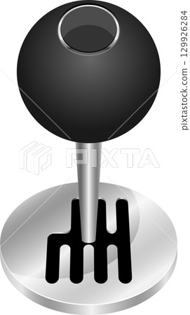 Classic manual transmission shifter. A connection to mechanical driving experience. Fun to use. 129926284