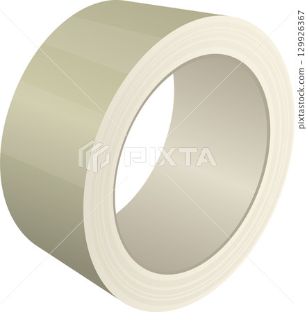Roll of Adhesive Tape with smooth texture, used for sealing packages, fixing, and binding objects. Roll of Adhesive Tape with smooth texture, used for sealing packages, fixing, and binding objects. 129926367