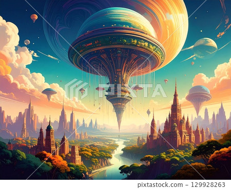 世界知名旅遊勝地風景 129928263