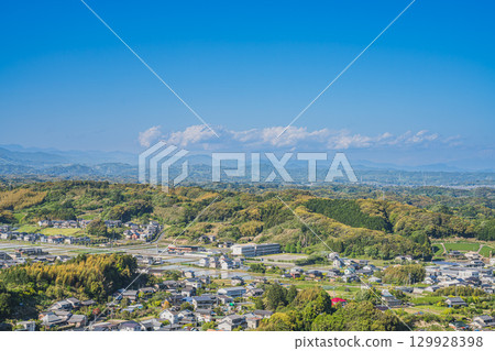 掛川市高天神城遺址週邊風景(靜岡縣) 掛川市高天神城遺址週邊風景(靜岡縣) 129928398