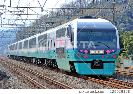 Tokaido Main Line Ninomiya-Oiso JR East 251 series RE-3 formation (Omiya) Super View Odoriko 129929398