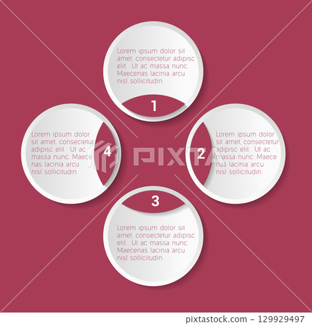 Business infographic template. Business infographic template. 129929497