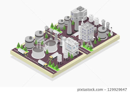 Isometric Industry 129929647
