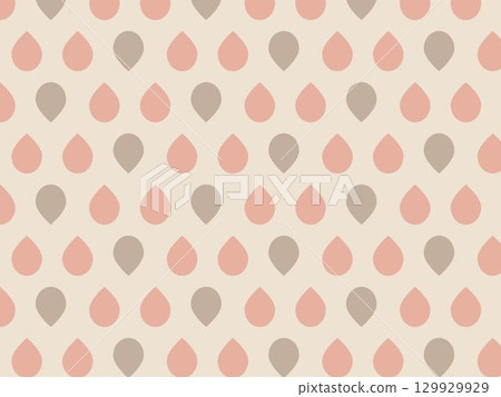 可愛的復古粉紅色和摩卡水滴圖案壁紙插圖 可愛的復古粉紅色和摩卡水滴圖案壁紙插圖 129929929