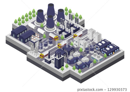 Isometric Industry 129930373