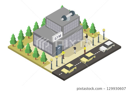 Isometric gym 129930607