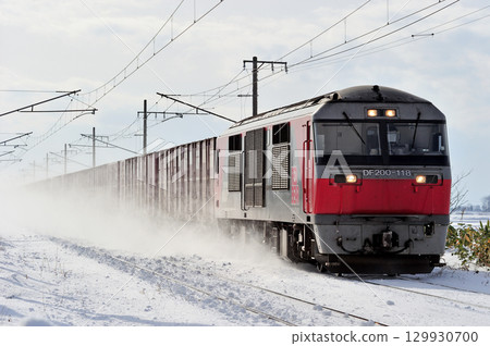 函館本線、峰延高州內、JR貨運、DF200-118（五稜郭） 129930700