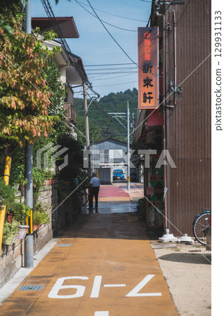 [Kurayoshi White-Walled Storehouses] A traditional Japanese landscape 129931133