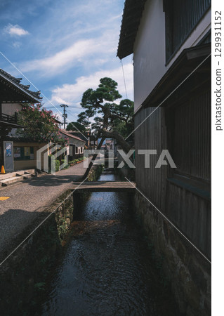 [Kurayoshi White-Walled Storehouses] A traditional Japanese landscape 129931152