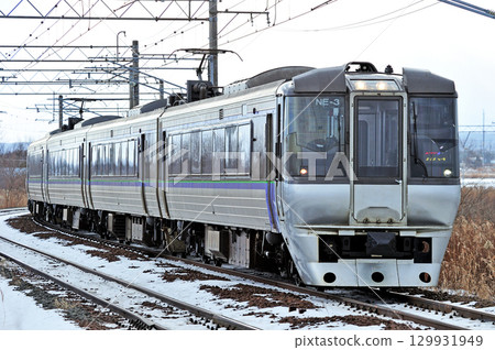 Hakodate Main Line, Ebetsu-Toyohoro, JR Hokkaido, 785 series, NE-3 formation (Sapporo), Super Kamui Airport Hakodate Main Line, Ebetsu-Toyohoro, JR Hokkaido, 785 series, NE-3 formation (Sapporo), Super Kamui Airport 129931949