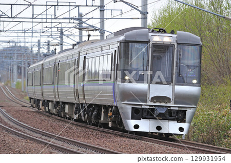 Chitose Line Shimamatsu-Kitahiroshima JR Hokkaido 785 series NE-1 formation (Sapporo) Suzuran 129931954