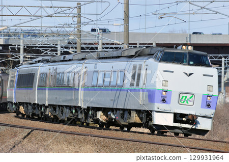 Hakodate Main Line Toyohoro-Ebetsu JR Hokkaido Kiha 183 Series Kiha 183-215 (Naebo) Okhotsk 129931964