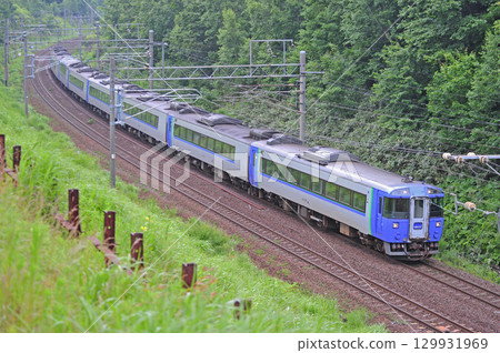 Chitose Line Kaminohoro-Nishinosato (Shinshu) JR Hokkaido Kiha 183 series (Naebo) Hokuto 129931969