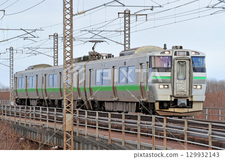 函館本線 豐幌江別 JR 北海道 733 系 B-119 編組（札幌） 129932143