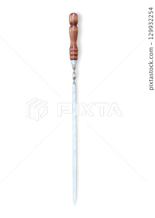 Skewer with wooden handle Skewer with wooden handle 129932254