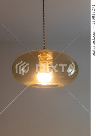 Retro glass pendant light_vertical Retro glass pendant light_vertical 129932271