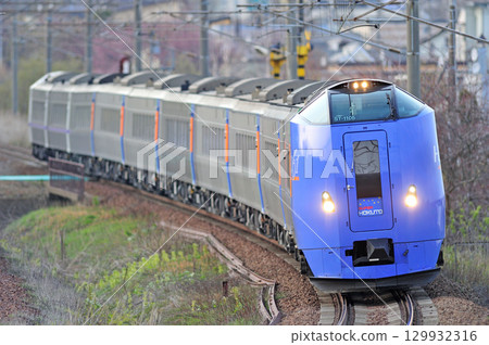 Chitose Line, Kitahiroshima-Shimamatsu, JR Hokkaido, Kiha 261 series 1000 series, ST-1105, Super Hokuto Chitose Line, Kitahiroshima-Shimamatsu, JR Hokkaido, Kiha 261 series 1000 series, ST-1105, Super Hokuto 129932316