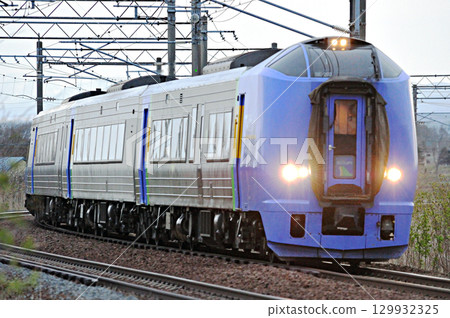 Hakodate Main Line, Ebetsu-Toyohoro, JR Hokkaido, Kiha 261 series 0 series, SE-203 formation (Naebo), Super Soya 129932325