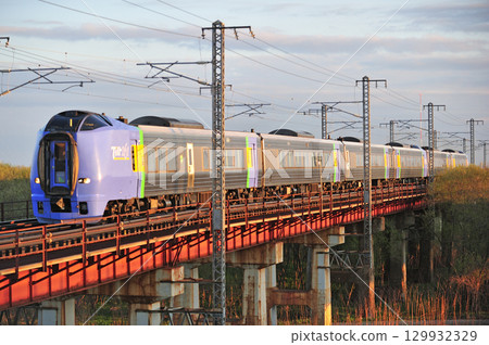 Hakodate Main Line, Ebetsu-Toyohoro, JR Hokkaido, Kiha 261 series 0 series, SE-203 formation (Naebo), Super Soya 129932329
