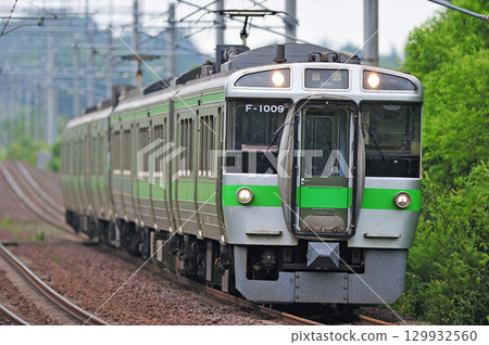 Chitose Line, Shimamatsu-Kitahiroshima, JR Hokkaido, 721 series, F-1009 (Sapporo) 129932560