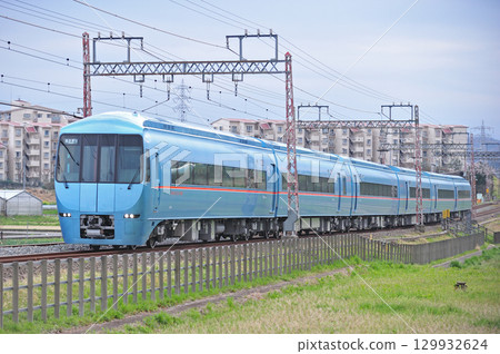 小田急小田原線鶴卷溫泉~伊勢原小田急60000系60255號列車朝霧 小田急小田原線鶴卷溫泉~伊勢原小田急60000系60255號列車朝霧 129932624