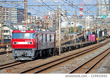 Tokaido Main Line Sagami Freight JR Freight EH500-56 (Sendai) 129932682