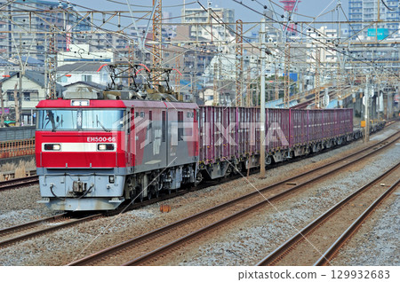 Tokaido Main Line Sagami Freight JR Freight EH500-66 (Sendai) 129932683