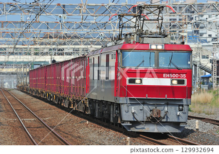 東海道本線平塚JR貨運EH500-35（仙台） 129932694