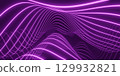 Vibrant Abstract Purple Wave Background 129932821