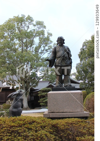 因幡市的慈悲神與白兔像 因幡市的慈悲神與白兔像 129933649