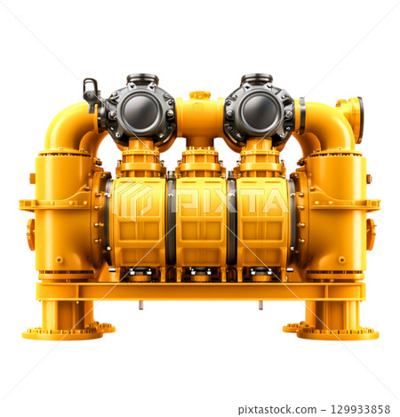Industrial Yellow Water Pumping System with High Efficiency Design and Robust Construction 129933858