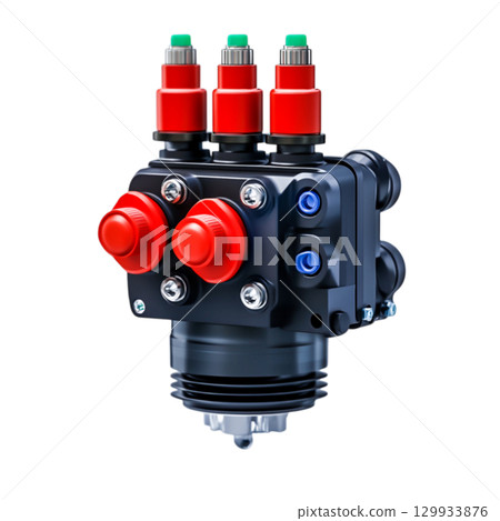 Advanced Fuel Injection Detailed View of Advanced Fuel Injector for... - Stock Illustration ...