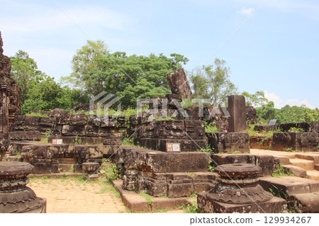 My Son ruins, a World Heritage Site in Vietnam 129934267