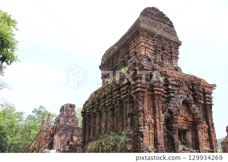 My Son ruins, a World Heritage Site in Vietnam 129934269