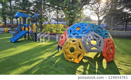 This is kids' playground outdoor situation This is kids' playground outdoor situation 129934761
