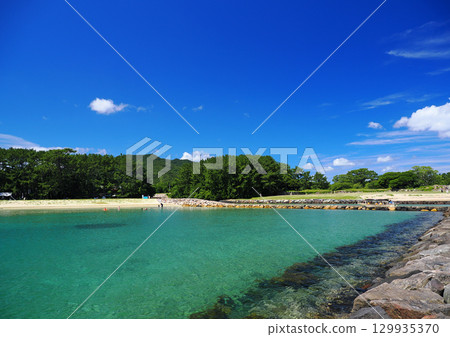 萩市菊之濱海灘 萩市菊之濱海灘 129935370