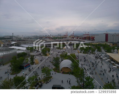 2025年大阪關西世博會夢洲會場場景 129935898