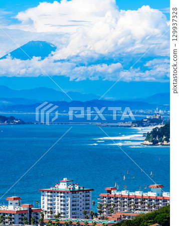 富士和湘南海岸 富士和湘南海岸 129937328